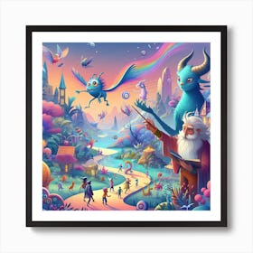 Fairy Tale Art Print