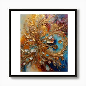 Abstract Painting 17 Art Print