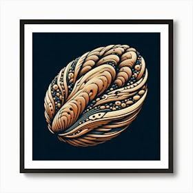 The Artistic Beauty of Abalone and Shells Art Print