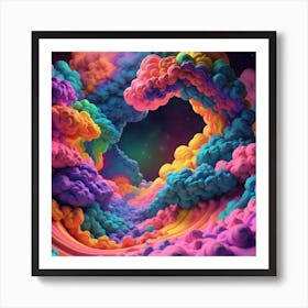 3d Art 10 Art Print