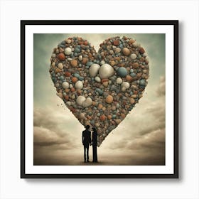 Heart Of Stone Art Print