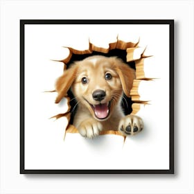 Golden Retriever Art Print