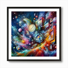 All around Art Print