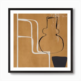 Abstract Object Soft color Art Print