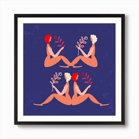 Equilibrio Matisse Inspired Collection Art Print