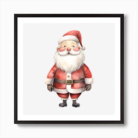 Santa Clause Art Print