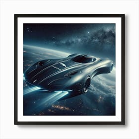 Futuristic Car 4 Art Print