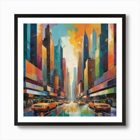 New York City art print 3 Art Print