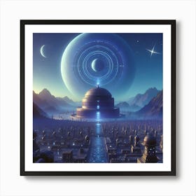 Space City Art Print