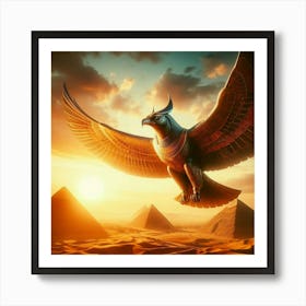 Horus Roaming The Skies Art Print