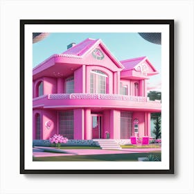 Barbie Dream House (465) Art Print