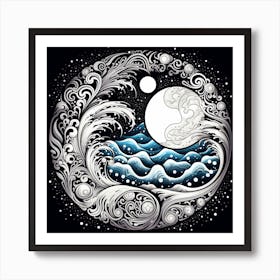 Yin And Yang 16 Art Print