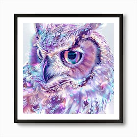 Owl Fantastic Art Art Print