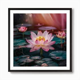 Lotus Flower 2 Art Print