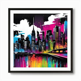 Cityscape 6 Art Print