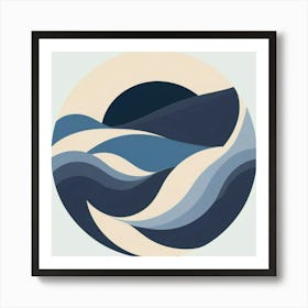 Ocean Waves Art Print