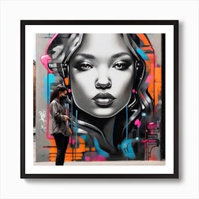 London Street Art Art Print