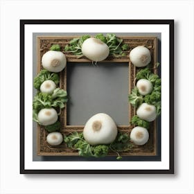 Frame Of Onions 1 Art Print