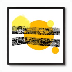 Road At Sunset Art Print