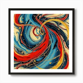 Abstract Painting 66 Art Print