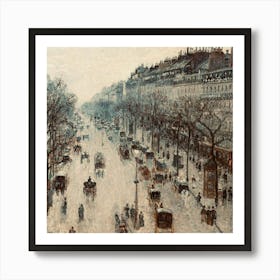 Cities Paris 16 Art Print