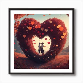 Valantin Love Art Print