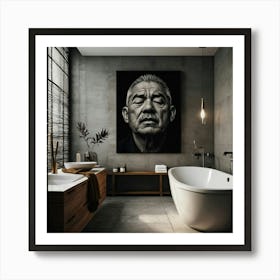 Default Wall Art For Bathroom 1 Art Print