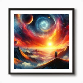 Astral Aura 10 Art Print