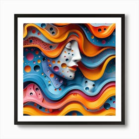 Abstract Art 25 Art Print