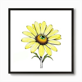 Daisy 8 Art Print