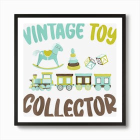 Vintage Toy Collector Art Print