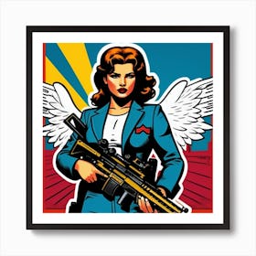 War angel 10 Art Print