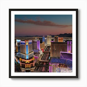 Las Vegas Art Print