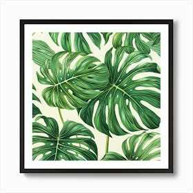 Tropical Leaves 3 Art Print