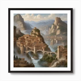 Fantasy City Art Print