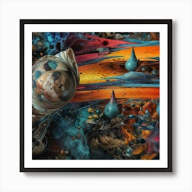 'Alien Planet' Art Print