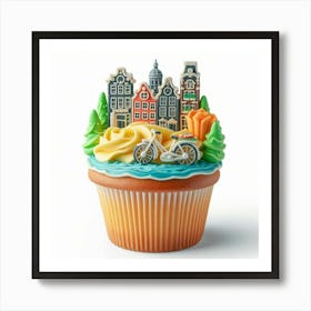 Amsterdam Cupcake 2 Art Print