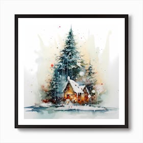 Christmas Serenade Art Print