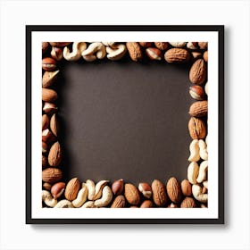 Nut Frame 23 Art Print