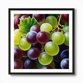 Grapes 4 Art Print