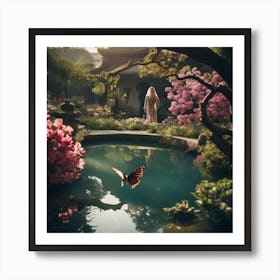 Asian Garden Art Print