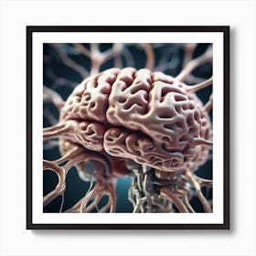 Human Brain 39 Art Print