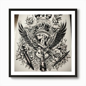 Tattoo Designs For Men Art Print