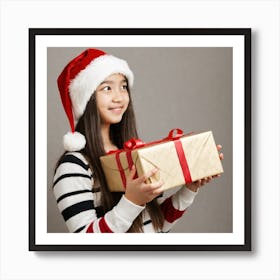 Santa Hat 5 Art Print