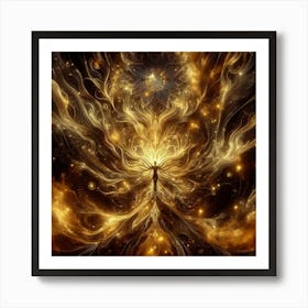 Golden Light 1 Art Print