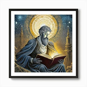 Book Of Genesis 1 Art Print