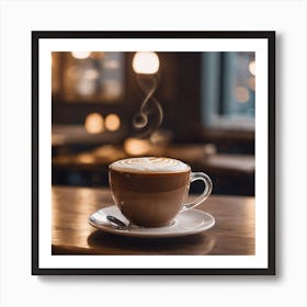 A Cup Of Coffe 0 Art Print