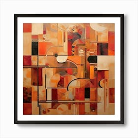 Abstract Painting 3 Art Print