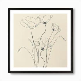 Poppies 97 Art Print