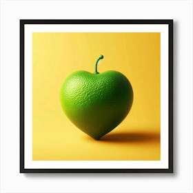 Heart Shaped Fruit Art Print